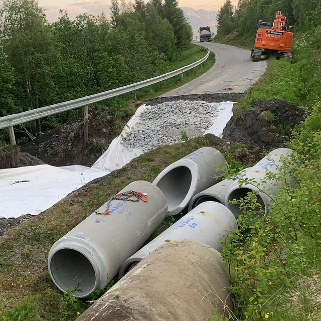 Bilder fra Graveservice nord